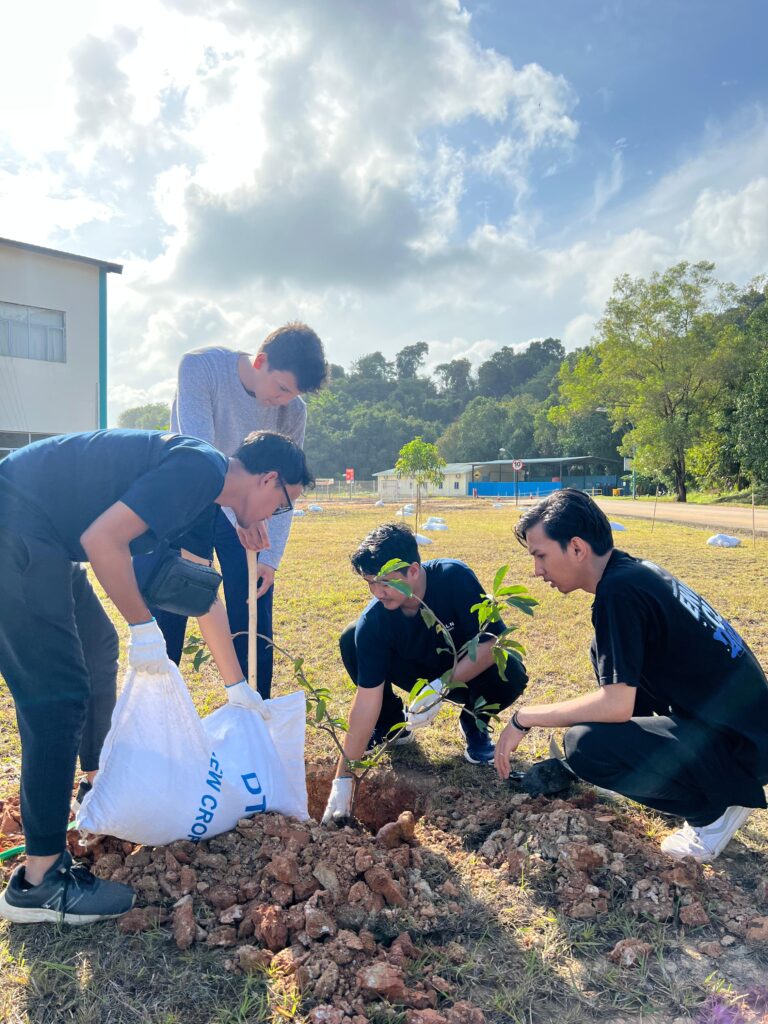 Peringati Bulan K3 Nasional, PLN Batam Tanam Pohon di Gardu Induk Tanjung Kasam