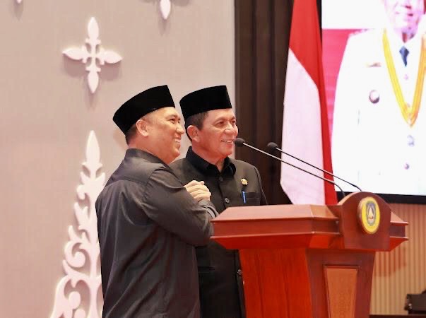 Inilah Pidato Perdana Gubernur Ansar dan Wagub Nyanyang pada Paripurna DPRD Kepri