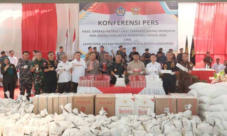 Operasi Laut Bea Cukai Gagalkan Penyelundupan Triliunan Rupiah