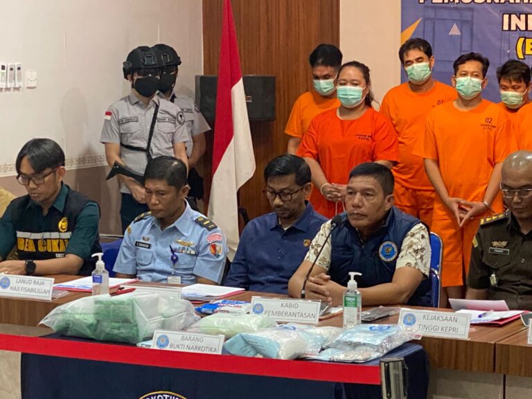 BNNP Kepri Musnahkan Kiloan Narkoba, WNA Terlibat!