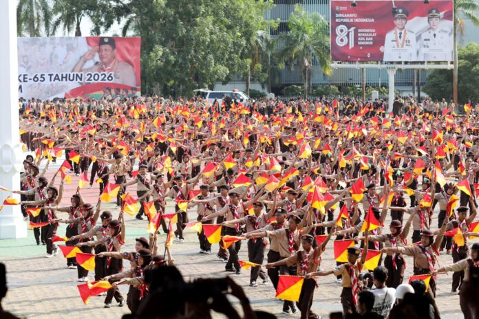 Pemko Batam Gelar Upacara Hari Pramuka ke-65 Pemko Batam Gelar Upacara Hari Pramuka ke-65