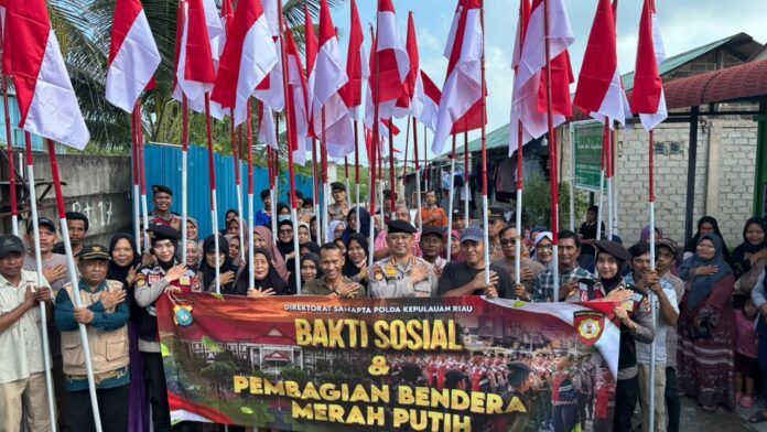 Jelang HUT RI, Ditsamapta Polda Kepri Gelar Baksos Jelang HUT RI, Ditsamapta Polda Kepri Gelar Baksos