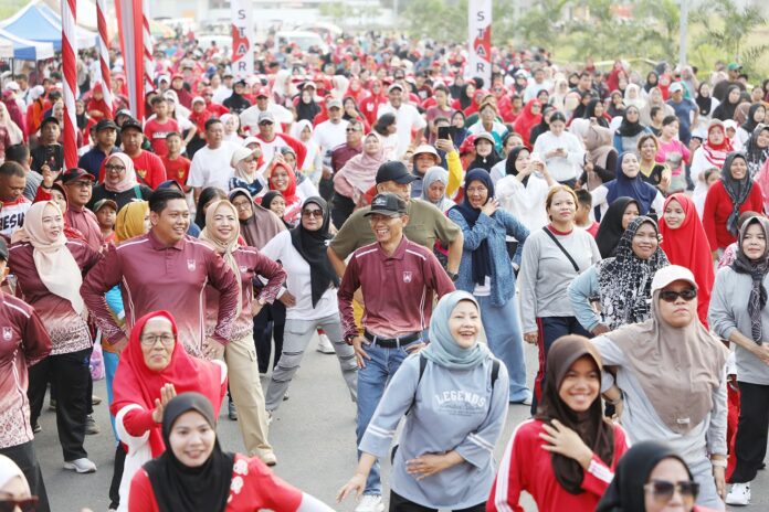 Amsakar Lepas Jalan Santai Batu Ampar 2026 Amsakar Lepas Jalan Santai Batu Ampar 2026